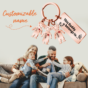 Portachiavi moda personalizzata in acciaio inossidabile all'ingrosso regali incisi testo ispiratore portachiavi in metallo coppie altri portachiavi - Product Image 4