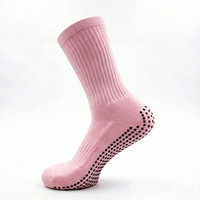 Chaussettes de football pour jeunes avec logo personnalisé, en coton tricoté, antidérapantes, antibactériennes, respirantes pour hommes et jeunes sportifs