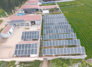 Hệ thống năng lượng mặt trời gắn trên mặt đất-Chiếu sáng mặt trời tại nhà với bộ điều khiển MPPT - Product Image 5