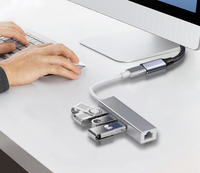 Câble d'extension USB-C mâle vers femelle 100W 16 broches Gen2 pour audio ou vidéo, chargement et transfert de données pour Phone 16 et Samsung