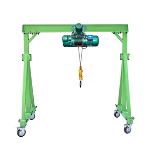 رافعة جسرية صغيرة 0.5 طن 1 طن 2 طن 3 طن 5 طن مع تحكم خطي معلق للحركة الحرة لإصلاح الآلات - Product Image 2