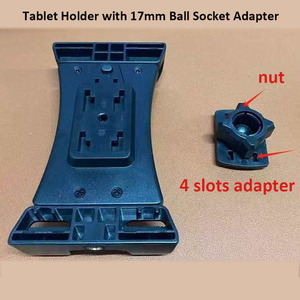 Support universel pour tablette avec logo personnalisé, clip à boule de 17 mm, fixation rapide, support de voiture, <span class=keywords><strong>pince</strong></span> de fixation - Product Image 3