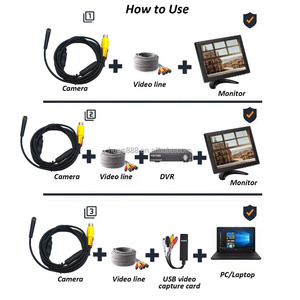 <span class=keywords><strong>700TVL</strong></span> Mini AV không thấm nước nội soi kiểm tra máy ảnh kính hiển vi CMOS <span class=keywords><strong>CCTV</strong></span> Analog máy ảnh - Product Image 2