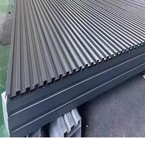 Façade Mur-rideau extérieur Matériau décoratif 3D Great Wall Panneaux de revêtement en métal ondulé en aluminium pour hôtels Shopping - Product Image 6