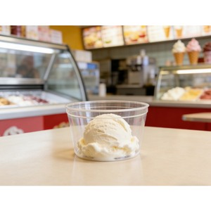 Premium D45 GPPS Transparent Ice Cream <b>Cup</b> Mini Disposable Dessert Container for <b>Cold</b> Drinks and Small Capacity Treats - Product Image 3