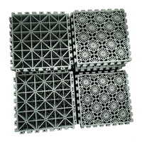 Pabrik Weihua Menyediakan Lantai Plastik Grille 20x20cm Model 30 Cetakan Satu Bagian untuk Kolam/Pit dengan Permukaan Bertekstur Anti-Selip.