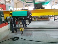 Pont roulant monopoutre de style chinois de marque SANTO, modèle LD1 CXTD, motorisé, certifié aux normes européennes, capacité de 32 tonnes