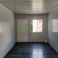 Maison préfabriquée de 20 pieds avec système électrique en option, maison modulaire préfabriquée écologique en conteneur