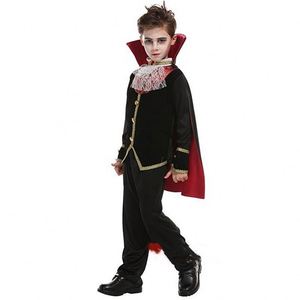 Costume de Comte Vampire pour Halloween pour Garçons, Ensemble de Vêtements d'Halloween pour Enfants 4ourcostumes - Product Image 2