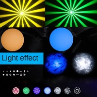 Proyector LED de cabeza móvil 3 en 1 de alta potencia BOTAI 580W IP65 con efectos de 8 prismas y rueda de 16 colores UV para proyección de DJ y conciertos