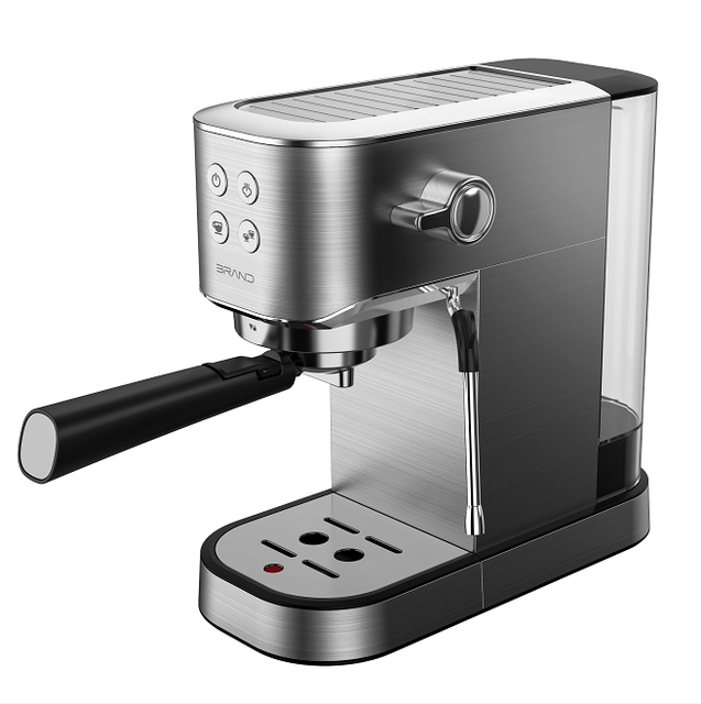 Espresso Coffee Maker Stainless Steel Mini Small Espresso Machine With PCB Control