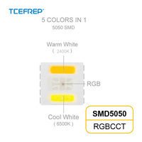 SMD RGBCCT LED-Streifen 24V 112LEDs für Hotel-Dekoration und Ambientebeleuchtung