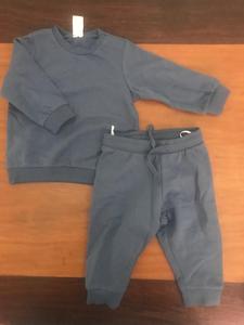 Últimos Conjuntos de Ropa Para Bebé Recién Nacido Sudaderas Grises de Manga Larga y Pantalones Conjuntos de 2 Piezas a la Moda Para Infante Nuevos Conjuntos Unisex - Product Image 2