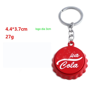 Cadeau promotionnel - Porte-clés ouvre-bouteille rouge Nuka Cola - Pendentif <span class=keywords><strong>Pip</strong></span> <span class=keywords><strong>Boy</strong></span> - Bijou - Porte-clés en métal - Product Image 4