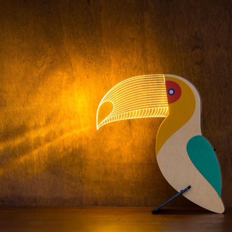 Toucan Lamps Stylish Home Decor with a Touch of Fun