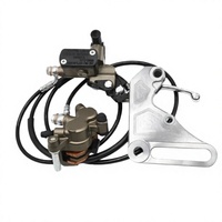 WANOU Soleil 01 en 10 Ultra Bee CNC - Ensemble de support de frein arrière hydraulique pour motos - Nouveau kit en alliage d'aluminium