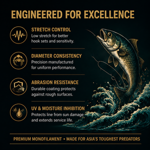 Ligne monofilament premium TOMA Ji pour <span class=keywords><strong>la</strong></span> pêche au gros, idéale pour <span class=keywords><strong>la</strong></span> carpe, le brasier, le tenche et <span class=keywords><strong>la</strong></span> rocheuse, lignes de pêche en nylon - Product Image 6