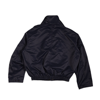 Veste Premium en Nylon Brillant Style Vintage avec Broderie Large pour Hommes et Femmes – Blouson Universitaire