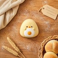 Jouet Squishy Boule de Riz Poulet à Rebond Lent, Simulation Alimentaire en PU, Anti-Stress pour Enfants et Adultes, Modèle Zhejiang SW-05