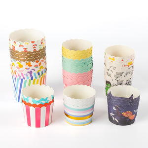 Per LOKYO per uso alimentare, rivestimento per cioccolato resistente al calore, resistente ai Muffin a parete singola, per tazze da forno, rivestimento per biscotti e Cupcake - Product Image 2