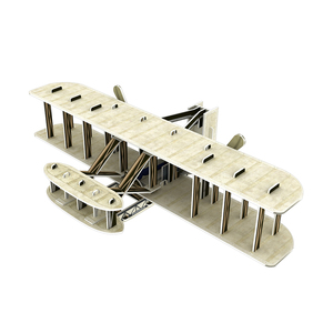 39 pz/scatola giocattolo educativo fatto da te Puzzle 3D aereo <span class=keywords><strong>di</strong></span> <span class=keywords><strong>carta</strong></span> per i bambini - Product Image 6