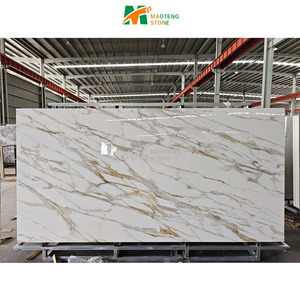 3200x1600mm kích thước lớn tấm sứ ngói Thiết kế phổ biến đá cẩm thạch nhìn thiêu kết tấm đá bóng cao cho sàn tường - Product Image 6