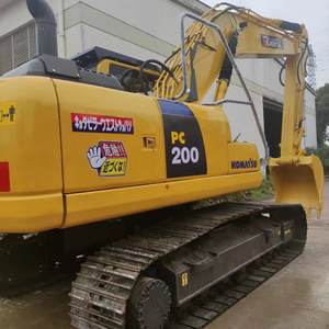 Bomba de motor de excavadora sobre orugas Komatsu de 20 toneladas de alta calidad usada buena para obras de construcción Venta barata Shanghai - Product Image 6