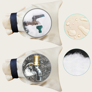 Venta caliente <span class=keywords><strong>de</strong></span> moda agua anticongelante al aire libre grifo cubierta calcetines <span class=keywords><strong>para</strong></span> invierno congelación y protección dividida grifo bolsa <span class=keywords><strong>de</strong></span> <span class=keywords><strong>tela</strong></span> - Product Image 1