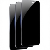 Plaque de protection en verre anti-espion 2.5D / 3D, dureté 9H, anti-rayures, protection d'écran en verre trempé pour iPhone 14/15/16/17Promax