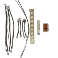 Panneau lumineux flexible LED SMD personnalisé, ultra-fin, découpable, 24V, dimmable, flexible, rétroéclairage