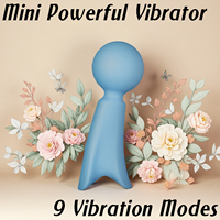 Sexspielzeug Mini-Vibrator-Stab, Sexspielzeug für Frauen Vibrator Klitoris-Stimulation 9 Modi Wiederaufladbar Leise Wasserdicht Vibratoren