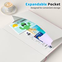 Cuaderno de Notas con Forro Oucaru, Paquete de 4, 180 Páginas, A5, Papel Grueso de 100 GSM, Diario Pequeño para Mujeres, Hombres, Trabajo, Negocios, Escuela