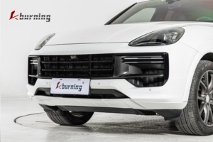 Chất lượng cao sợi carbon lưới tản nhiệt cắt với Đèn chạy ban ngày kép cho Porsche Cayenne GTS, SD mô hình từ 2024 đến <span class=keywords><strong>2025</strong></span> - Product Image 5