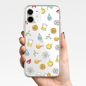 Coque en silicone TPU personnalisée pour <span class=keywords><strong>iPhone</strong></span> <span class=keywords><strong>11</strong></span> 12 13 14 15 16 Pro Max avec thermomètre de dessin animé, impression UV, couverture par sublimation - Product Image 5