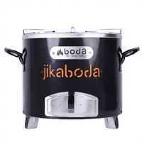 Réchaud de cuisson multifonctionnel en acier inoxydable africain, à bois et charbon, portable pour pique-nique extérieur, modèle 26 29, usage domestique