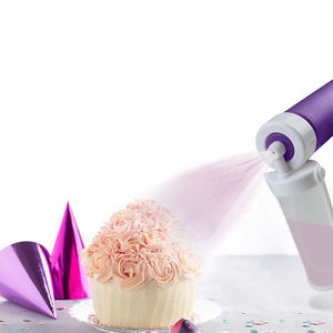 Pulvérisateur de <span class=keywords><strong>pâtisserie</strong></span> <span class=keywords><strong>Aérographe</strong></span> <span class=keywords><strong>manuel</strong></span> pour décorer les gâteaux, les cupcakes et les desserts - Product Image 2