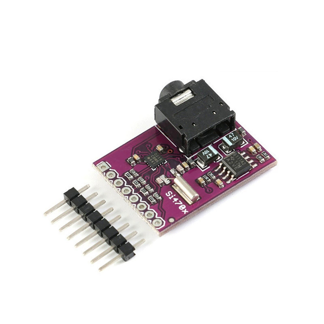 Si4703 RDS FM Radio Tuner Evaluation Breakout Module for AVR PIC ARM Radio Data Service Filtering Carrier Module