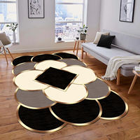 Nouvelle Collection 2023 Tapis Imprimés 3D Style Européen pour la Vente en Gros, Tapis et Moquettes pour Salon, Chambre à Coucher et Chambre d'Enfant