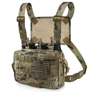 กระเป๋าอเนกประสงค์แบบยุทธวิธี Molle สำหรับใส่เครื่องมือแพทย์ EMT พร้อมช่องใส่แม็กกาซีนแบบสามชั้นสำหรับ M4 M16 - Product Image 2