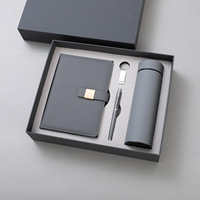 Articles cadeaux d'entreprise de luxe, bloc-notes, cadeau d'affaires, tasse isotherme, bloc-notes personnalisable, ensemble cadeau avec stylo et bouteille