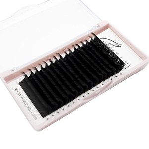 ESSILASH Extension Bán Buôn Khối Lượng Thương Hiệu Riêng <span class=keywords><strong>Eyelash</strong></span> <span class=keywords><strong>Extensions</strong></span> 0.03 Mét D Nhanh Chóng Dễ Dàng Fan Lông Mi Nhanh Chóng Bloom Lashes - Product Image 3