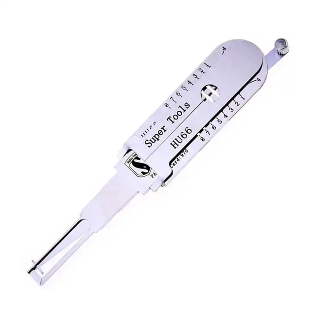 High Quality Original HU66 2 in 1 Auto Lock Pick and Decoder Locksmith Tool LiShi Tools