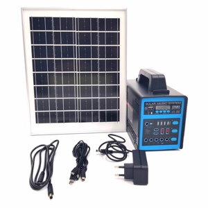 Mới Xách Tay 60W Năng Lượng Mặt Trời Trạm Điện Sử Dụng DC Fan TV Nhà Chiếu Sáng Điện Thoại Sạc Chơi FM Âm Nhạc Ngoài Trời 50 + Giờ Hệ Thống Năng Lượng - Product Image 3