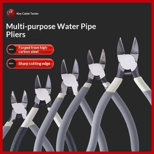 Pince à eau de 6 pouces de qualité industrielle, pince coupante diagonale, cisailles manuelles de 8 pouces de haute dureté, ciseaux diagonaux à lame fine - Product Image 1