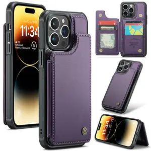 Fábrica al por mayor famosa marca de cuero colorido accesorios para teléfonos móviles funda trasera para Iphone 12 13 14 15 Pro Max