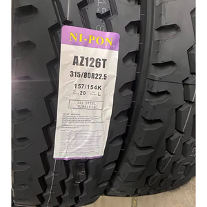 Neumáticos para Camiones de Servicio Pesado, Nuevos, Radiales, 315/80R22.5 12.00R20 AZ126, Resistentes al Desgaste - Product Image 1