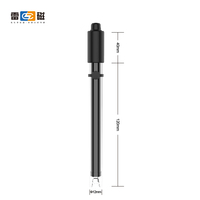Sonde de pH combinée E-201-C avec connecteur BNC, électrode de pH rechargeable remplie de gel, utilisée en laboratoire et en piscine, modèle personnalisé