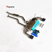 Tuyau d'échappement en acier inoxydable pour Mazda MX-5, modification de l'échappement, avec soupape à vide contrôlée par clé, épaisseur de paroi 1,5 mm