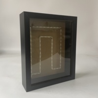 Cadres d'art LED d'usine, verre véritable, photos numériques, éclairage LED, cadre lumineux coloré, cadre boîte à ombre LED