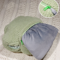 Vente en gros de peluche 2 en 1 mignon chat patte oreiller couverture doux voyage peluche climatisation couverture chat patte coussin